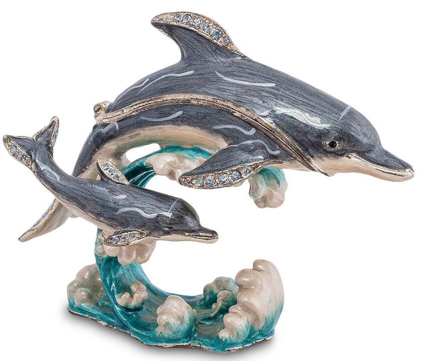 figurica delfina za privabljanje sreče
